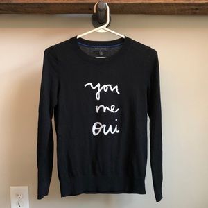 Banana Republic Sweater ~ XS ~ You, me, oui